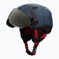 Rossignol Kinderskihelm Whoopee Visor Impacts dunkelblau 7