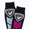 Rossignol L3 Jr Thermotech Kinder Skisocken 2 Paar Orchidee rosa 7