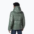 Herren Rossignol Shiny Hoodie Parka Daunenjacke Ebenholz grün 2