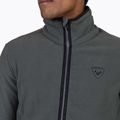 Sweatshrit Hoodie Herren Rossignol Strawpile Fleece Fz onyx grey 4