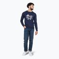 Sweter Herren Rossignol Jacquard Crew Neck dark navy 2