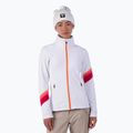 Damen Sweatshirt Hoodie Pullover Rossignol Strawpile Fleece Fz white