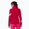 Damen Sweatshirt Hoodie Pullover Rossignol Strawpile Fleece Fz ruby red 3