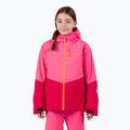 Rossignol Wispile rubinrote Kinder-Skijacke