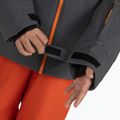 Rossignol Strawpile Jr Kinder Skijacke onyx grau 10