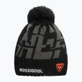 Rossignol Hero Pompon schwarz Herren Wintermütze
