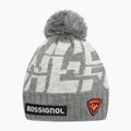 Rossignol Hero Pompon weiche graue Herrenmütze für den Winter