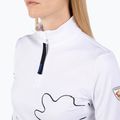 Ski Sweatshrit Hoodie Damen Rossignol Booster 1/2 Zip Top white 5