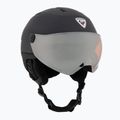 Skihelm Rossignol Fit Visor Impacts strato/orange silver