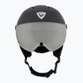 Skihelm Rossignol Fit Visor Impacts strato/orange silver 2