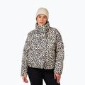 Damen-Daunenjacke Rossignol Aretu Allover Down nature wild leopard print
