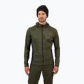 Herren-Hoodie Rossignol Blackside Mix Full Zip Hoodie Fleece olive shadow