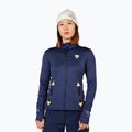 Damen-Ski-Sweatshirt Rossignol JCC Climi cosmic blue