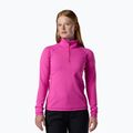 Fleecejacke für Damen Rossignol Mid Layer Stretch Half Zip electric fuchsia