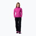 Fleecejacke für Damen Rossignol Mid Layer Stretch Half Zip electric fuchsia 2