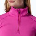 Fleecejacke für Damen Rossignol Mid Layer Stretch Half Zip electric fuchsia 5
