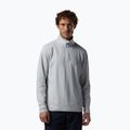 Herren-Skifleece Rossignol Mid Layer Stertch Half Zip light grey