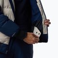 Herren-Skijacke Rossignol Corduroy Down Bomber silver cloud/dark navy 11