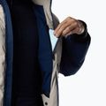 Herren-Skijacke Rossignol Corduroy Down Bomber silver cloud/dark navy 12