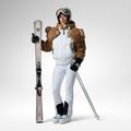 Damen Skihose Rossignol JCC Softshell white 2