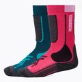 Skisocken für Kinder Rossignol Essential 2 pack electric fuchsia