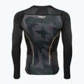 Venum Razor Rashguard Herren Longsleeve schwarz/gold 8