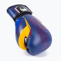 Venum Elite Evo blau/gelb Herren Boxhandschuhe 4