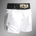 Herren Trainingsshorts Venum Classic Muay Thai weiß/gold/schwarz 2