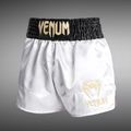Herren Trainingsshorts Venum Classic Muay Thai weiß/gold/schwarz 3