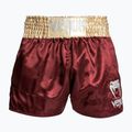 Herren-Trainingsshorts Venum Classic Muay Thai burgundy/gold/white