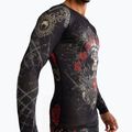 Rashguard Longsleeve Herren Venum Santa Muerte 5.0 Men’S Long Sleeve Rashguard deep black/gold 6