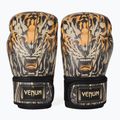 Boxhandschuhe Venum Tiger Boxing Gloves black/neon orange