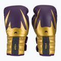 Venum Reverso Boxhandschuhe dunkel lila/gold 2