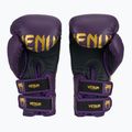Venum Reverso Boxhandschuhe dunkel lila/gold 3
