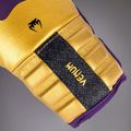 Venum Reverso Boxhandschuhe dunkel lila/gold 4