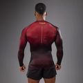 Venum Tactical XT Rashguards schwarz/burgund/gold für Herren Training Langarm 2