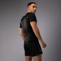 Herren Trainings-T-Shirt Venum Tactical XT Rashguards schwarz/feuerrot 4