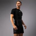 Herren Trainings-T-Shirt Venum Tactical XT Rashguards schwarz/feuerrot 7