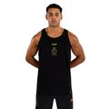 Herren Trainings-Tank-Top Venum x Ilia Topuria Unverändert schwarz/gold 3