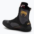 Venum Elite Boxing Schuhe stom grau/goldenen Logo 3