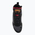 Venum Elite Boxing Schuhe stom grau/goldenen Logo 5