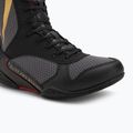 Venum Elite Boxing Schuhe stom grau/goldenen Logo 7