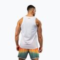 Herren Trainingsshirt Venum Echo weiß/orange sunset 3