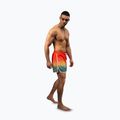Herren Shorts Venum Octane Board sunset orange/himmelblau 4