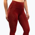 Damen Trainingsleggings Venum Serpenti burgundy/ivory 6