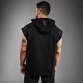 Herren-Sweatshirt Venum Boxing VT Ärmelloser Hoodie schwarz/weiß 3