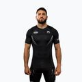 Herren Trainingsshirt Venum X WOW FC Rashguards schwarz/silbergrau