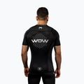 Herren Trainingsshirt Venum X WOW FC Rashguards schwarz/silbergrau 3