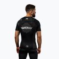 Herren Trainingsshirt Venum X WOW FC Rashguards schwarz/silbergrau 5