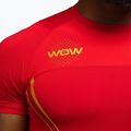 Herren-Trainingsshirt Venum X WOW FC Rashguards Fury Rot/Gold 6